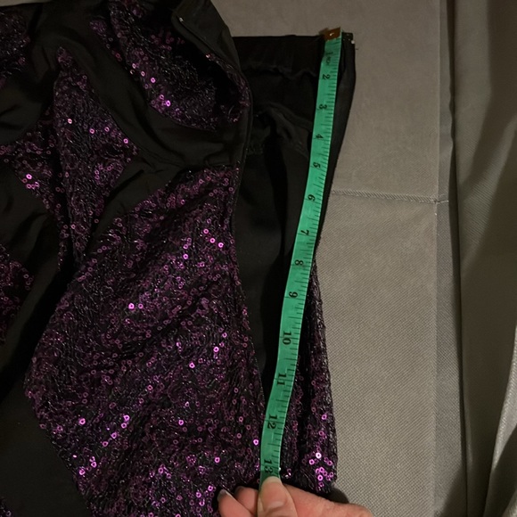 Sequin strapless dress - Picture 6 of 16